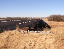 SH-9 Bridge (Rainy Mountain Creek)