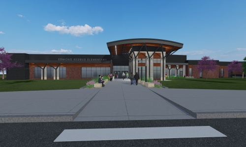 In a partnership with Edmond Public Schools (EPS), Stacy Group and Lippert Brothers we are 11 months into the construction of EPS’s newest elementary school , Red Bud Elementary. 